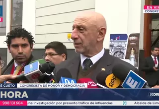 José Cueto: “la Fiscal de la Nación está totalmente equivocada”