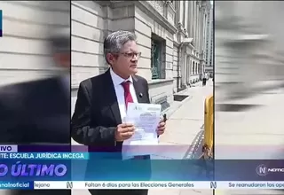 José Domingo Pérez asume defensa de Pedro Castillo: "No hay dudas de la injusticia que él viene sufriendo"
