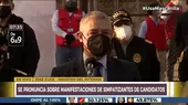 José Elice: “No vamos a permitir que movilizaciones obstruyan proceso de vacunación” - Noticias de movilizaciones