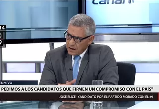 José Élice sobre Reflexión Democrática: “No recibí indicación para favorecer a empresas”