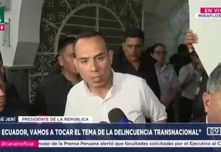 José Jerí admite error en frontera de Tacna: Hubo un exceso de confianza