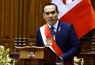 José Jerí dio primer mensaje tras vacancia de Dina Boluarte