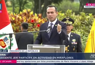 José Jerí: El enemigo número uno hoy de nuestro país es la delincuencia