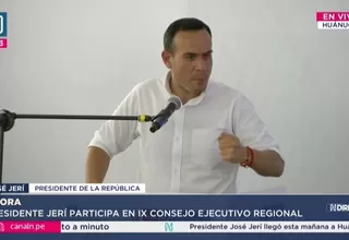 José Jerí: “Este gobierno no es de cámara, es de acción”