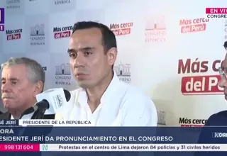 José Jerí: Gobierno solicitará facultades legislativas en seguridad ciudadana