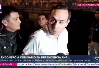 José Jerí no encontró a comisario en dependencia PNP