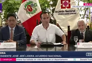 José Jerí: “El país no avanza por criterios contradictorios y algunos que buscan el caos”