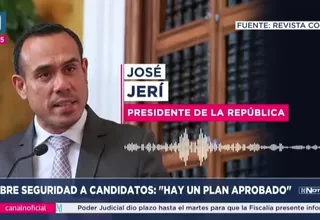 José Jerí pide mesura en discursos ante crisis de seguridad