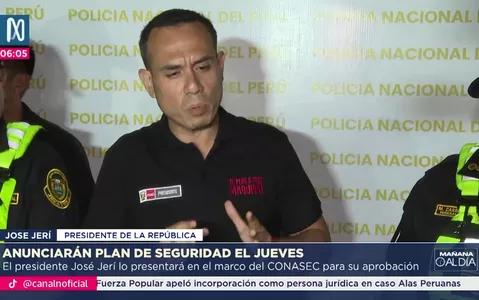 José Jerí presentará Plan de Seguridad Nacional este jueves
