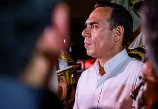 José Jerí recibe al alcalde de Pataz en Palacio para dialogar