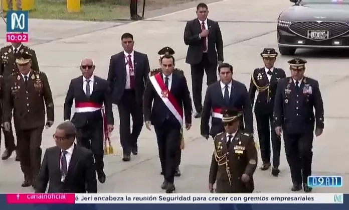 José Jerí reconocido como jefe supremo de FF.AA. y PNP