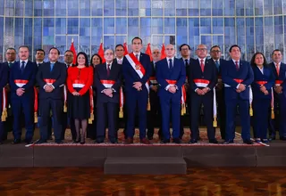 José Jerí tomó juramento a su nuevo gabinete ministerial