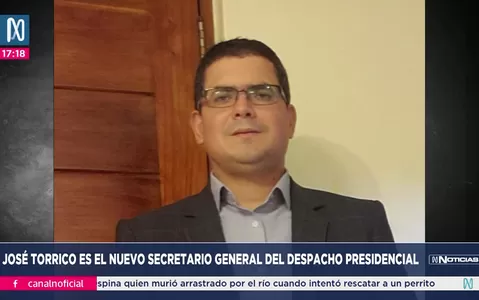 José Luis Torrico es nuevo secretario general de la Presidencia
