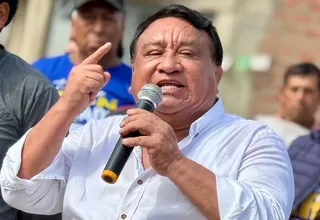 José Luna Gálvez anuncia denuncia penal contra Rafael López Aliaga en plena campaña