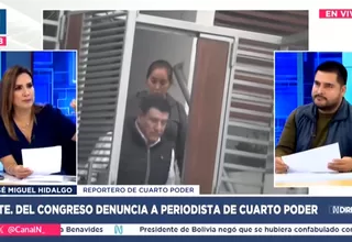 José Miguel Hidalgo tras denuncia de Alejandro Soto: Sorprende que se utilice al procurador del Congreso para denunciar