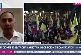 José Naupari detalla procedimiento y plazos para periodo de tachas