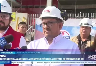 José Tangherlini: MTC alista maquinaria y puentes modulares ante el fenómeno del Niño