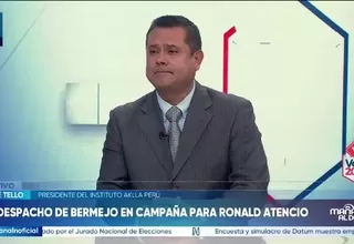 José Tello advierte presunto uso irregular del despacho de Guillermo Bermejo para campaña política