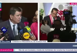 Williams anuncia que Tudela y Fernán Altuve integran plancha presidencial por Avanza País