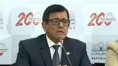 José Williams tras reunión con Pedro Castillo: La reunión ha sido de carácter legislativo  - Noticias de cierre-congreso