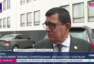 José Williams sobre caso Cócteles: fallo del TC podría sentar jurisprudencia
