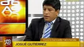Josué Gutiérrez: Apra y fujimorismo buscan réditos políticos con censura a Jara  - Noticias de teo-gutierrez