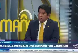 Josué Gutiérrez cuestiona demanda de Renzo Reggiardo contra el JNE