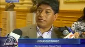 Josué Gutiérrez: Marisol Espinoza no le llamó la atención a Daniel Urresti - Noticias de teo-gutierrez