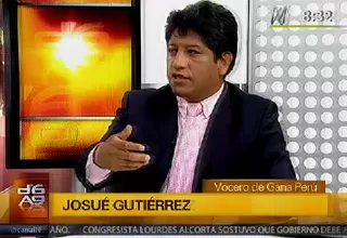 Josué Gutiérrez y ex asesor de Abugattás se enfrentan por presuntos aportes de mineros 