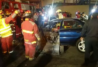 Accidente en Puente Atocongo acabó con la vida de un joven