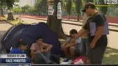 Continúa protesta de jóvenes en 28 de Julio en contra de construcción de bypass  - Noticias de acampan