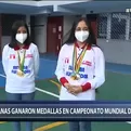 Jóvenes peruanas ganaron medallas en Campeonato Mundial de Matemáticas
