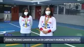 Jóvenes peruanas ganaron medallas en Campeonato Mundial de Matemáticas - Noticias de campeonato