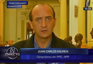 Juan Carlos Eguren: Ascensos en el Ejército son un duro golpe a la institución