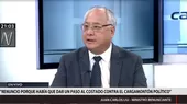 Juan Carlos Liu: No hubo conflicto de intereses en la consultoría a Odebrecht - Noticias de consultorio