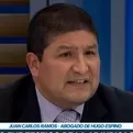 Juan Carlos Ramos: Espino solo fue testigo de la adjudicación de la obra
