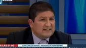 Juan Carlos Ramos: Espino solo fue testigo de la adjudicación de la obra - Noticias de san-juan-miraflores