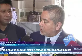 Juan Carlos Requejo defiende facultades legislativas para acelerar reformas dirigidas a las MYPE