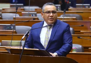 Ministro Santiváñez: Audios no tienen ninguna conducta criminal
