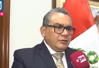Juan José Santiváñez rechaza denuncia de la fiscal de la Nación