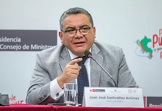 Juan José Santiváñez renuncia al Ministerio de Justicia