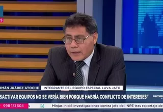 Juárez Atoche en contra de desactivar equipos especiales