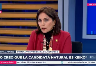 Juárez: Keiko podría ceder candidatura, pero es la opción natural