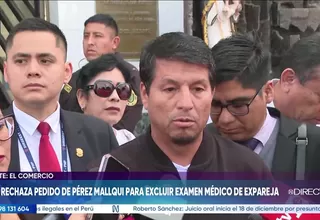 Juez rechaza pedido de Pérez Mallqui para excluir examen médico de expareja