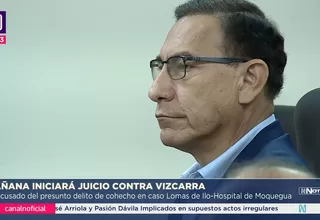 Juicio oral contra Martín Vizcarra empieza este 28 de octubre