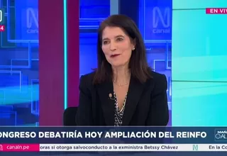 Julia Torreblanca rechaza ampliar el Reinfo hasta 2027 y advierte perjuicios