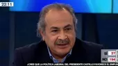 Julio César Bazán: La libertad sindical es un derecho - Noticias de julio-guzman
