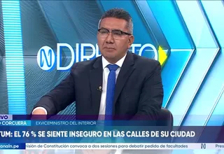 Julio Corcuera plantea reforzar control de datos y líneas telefónicas para combatir la extorsión