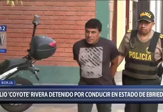 Julio 'Coyote' Rivera fue llevado a una clínica de San Borja