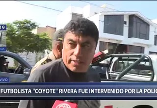 Julio 'Coyote' Rivera es detenido por manejar en estado de ebriedad